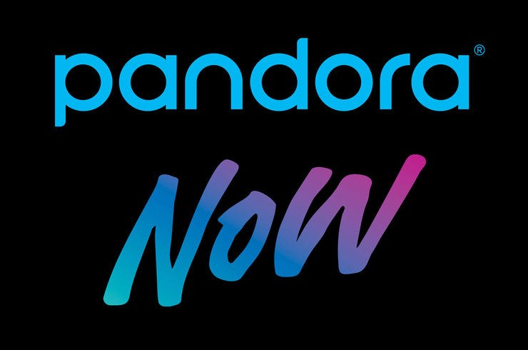 Pandora now 2019 logo billboard 1548