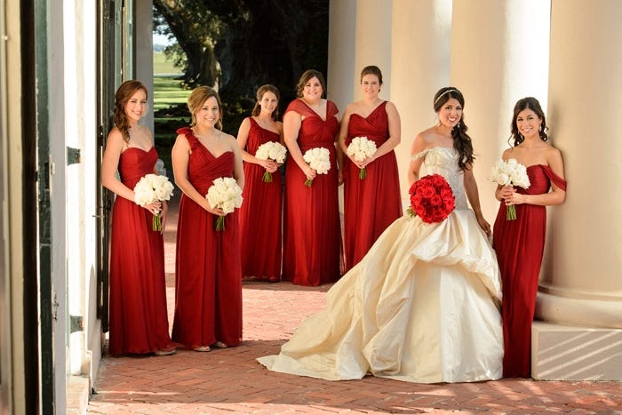Red Bridesmaids Dresses Our 15 Favourite Pieces Sarah Paulson
