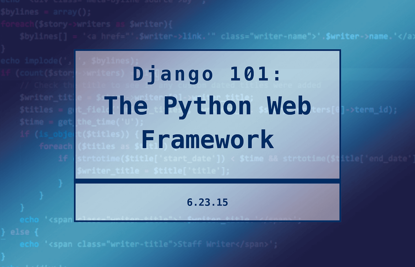 DJANGO 101: THE PYTHON WEB FRAMEWORK | by Codal | Medium