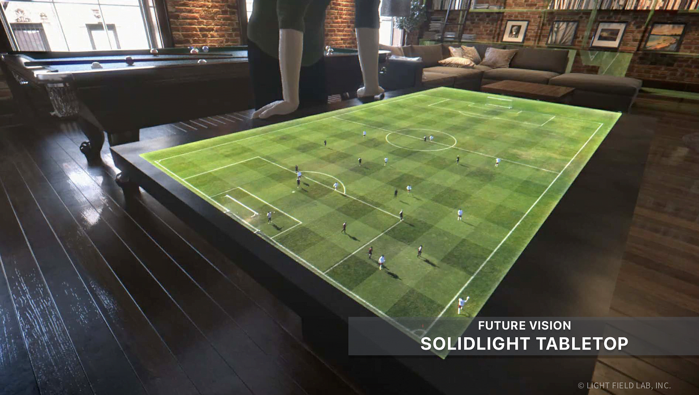 "Light Field Lab" pristato "SolidLight" didelės raiškos holografinį