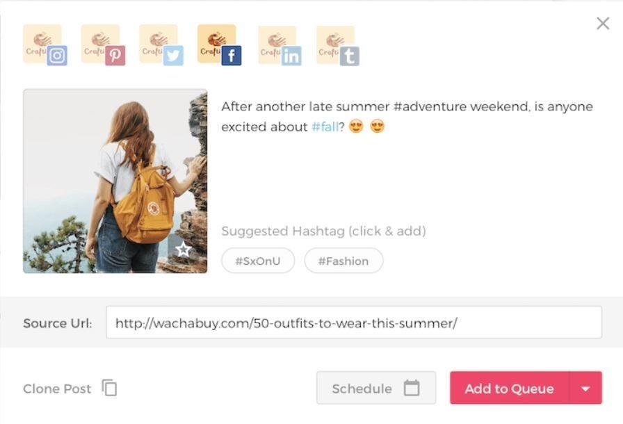 ViralTag Pinterest scheduler allows users to plan their Pinterest plans in advance