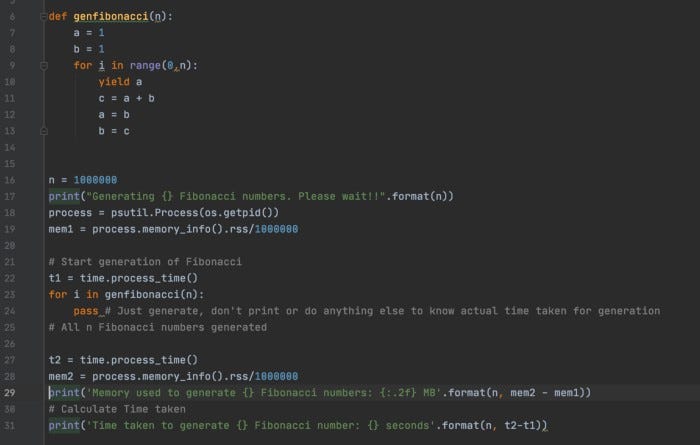 Python’s powerful “yield” keyword | by Nitesh Sinha | May, 2022 | Medium