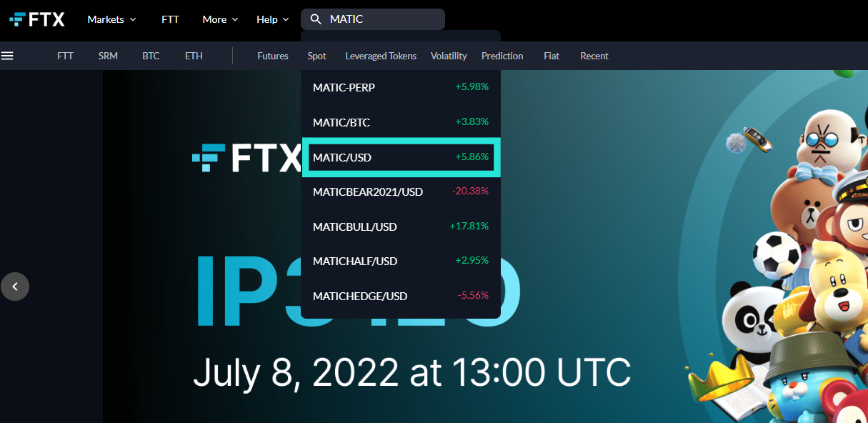 How to buy MATIC on Alpha Impact Guide