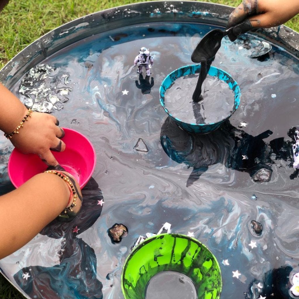 Space Gloop with Cornflour and Water 🌎 by 2monkeysandme Medium