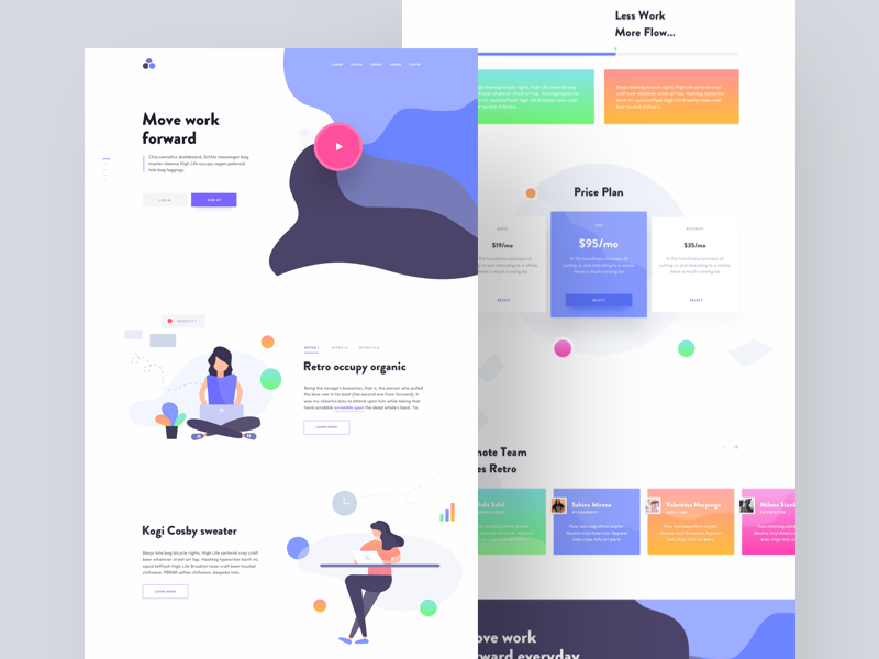 Landing Page Inspiration — May 2018 | by Collect UI | Collect UI Design ...