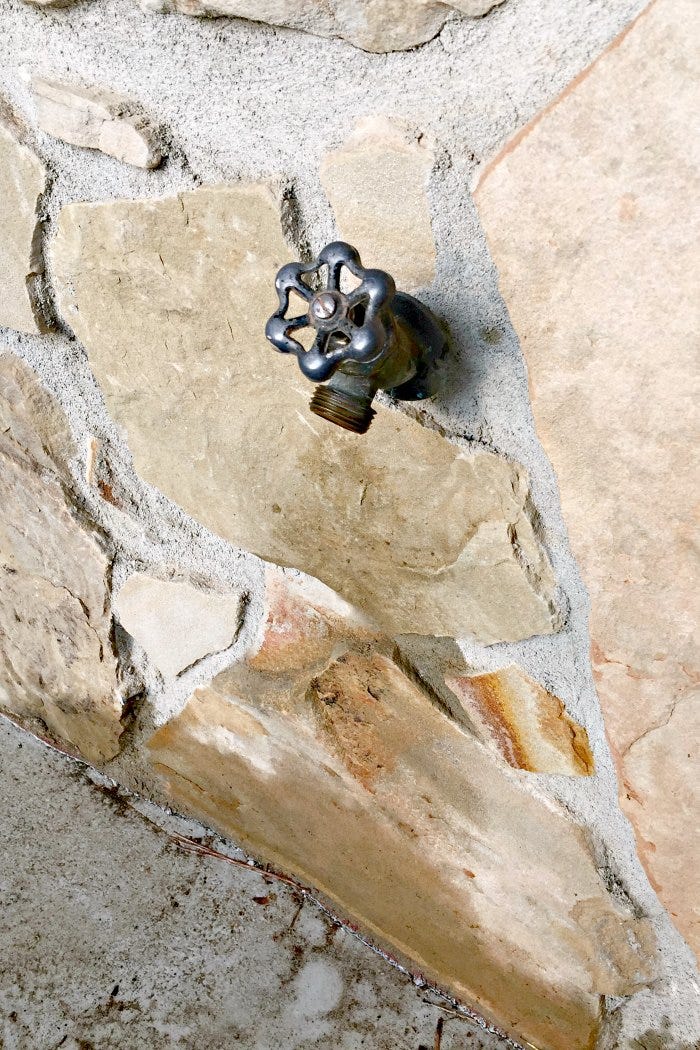 leaky outdoor faucet repair