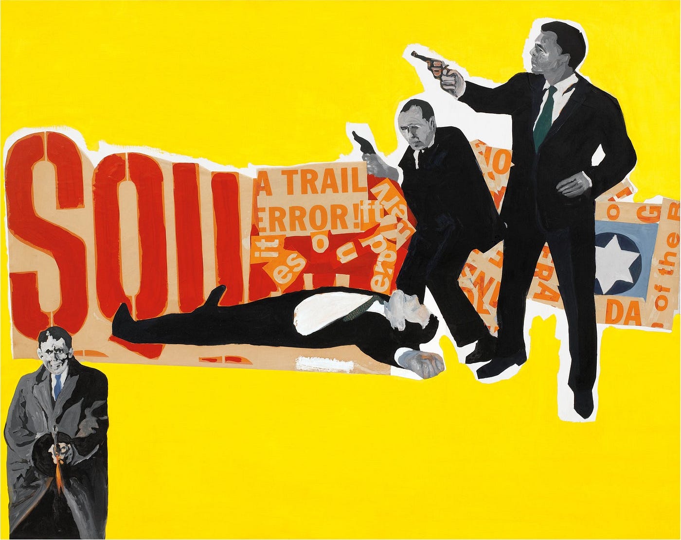 The Defenders Pop Art, 1963, Colby College Museum of Art, Waterville, Maine
