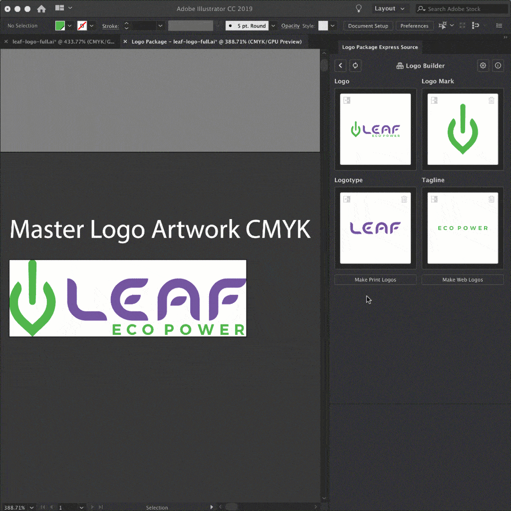logo package express illustrator plugin free download