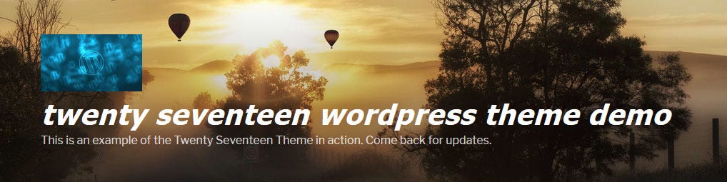 How To Change The Site Title Text Font In Twenty Seventeen By Bharat Karavadra Medium
