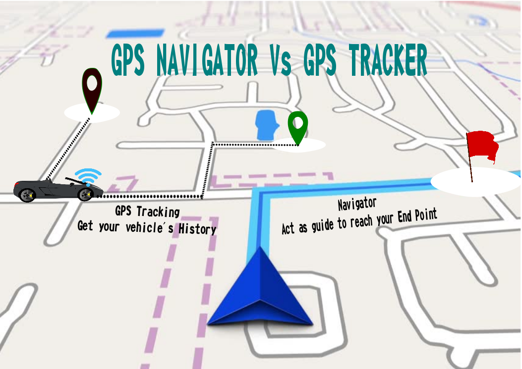 GPS Tracker and GPS Navigator — What’s the difference? by VAMOSYS