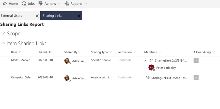 Guide to External Sharing: Reporting | by Peter Baddeley ...