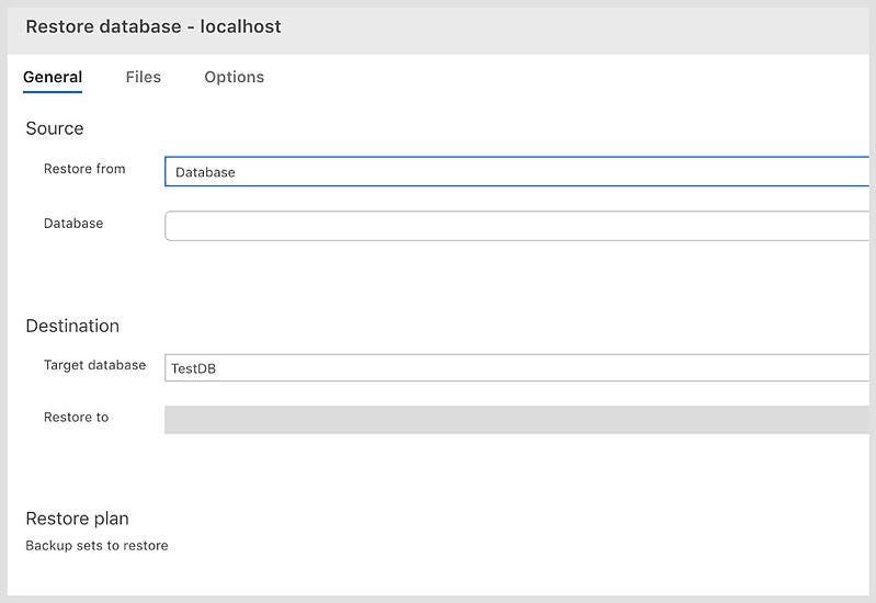 Restore A SQL Server Backup Using Azure Data Studio Tool On MacOS | by ...