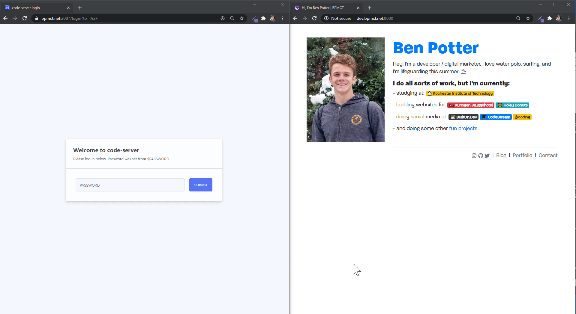 codeserver How I create reliable development environments! 👨🏽‍💻 by