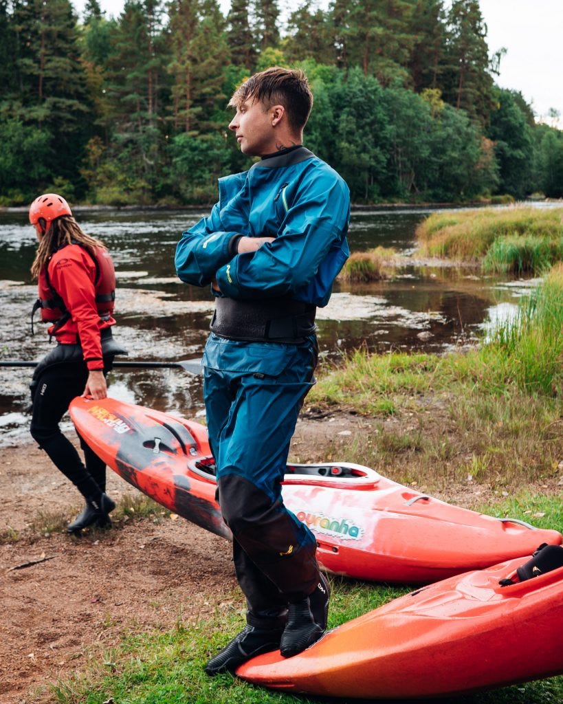 Learn how to river kayak — In Norway | by Bryce Ulacco | Medium