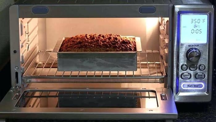 Can you bake a cake in a toaster oven? 