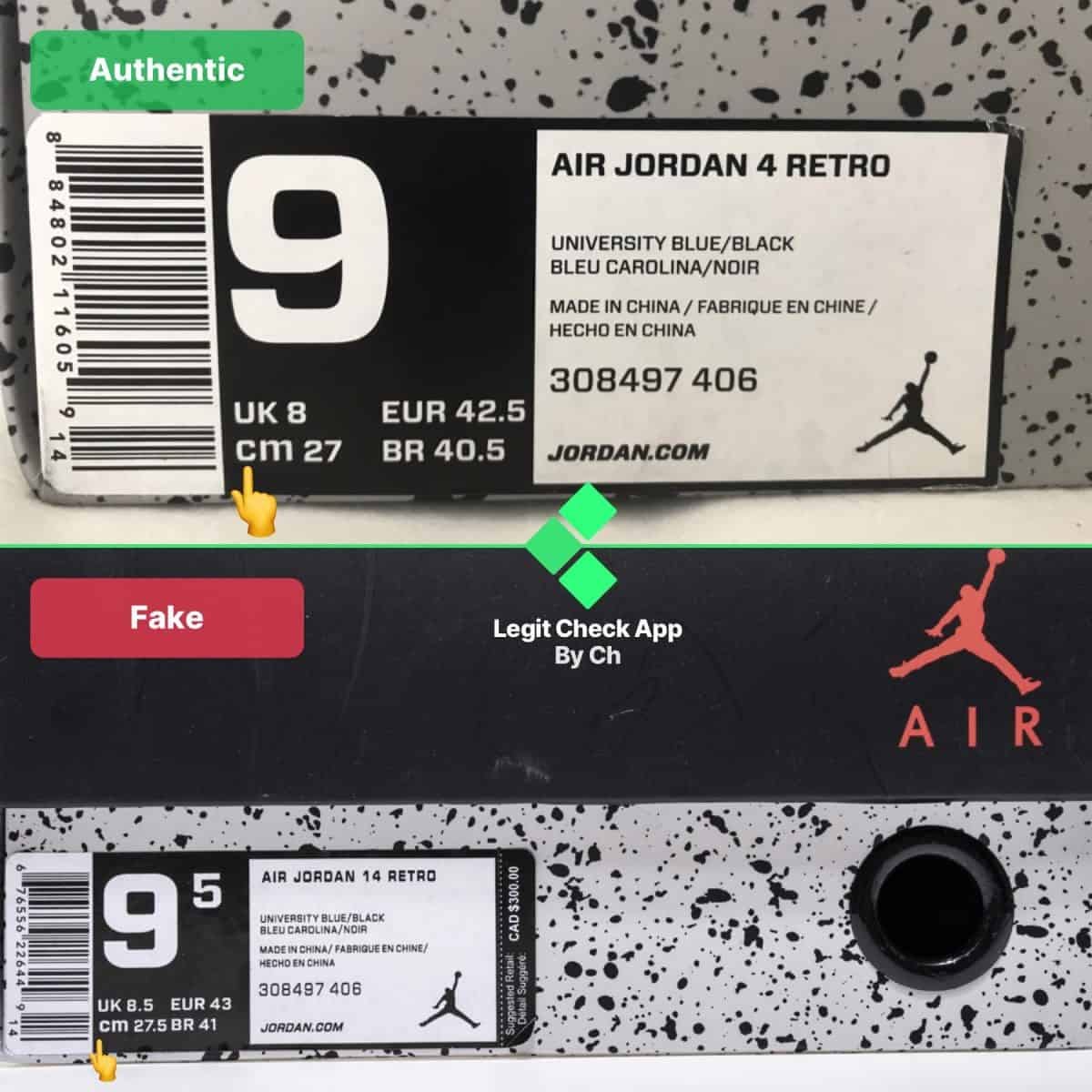 Real Vs Fake Air Jordan 4 Cactus Jack Travis Scott — TS AJ4 Fake Vs Real |  by Legit Check By Ch | Medium