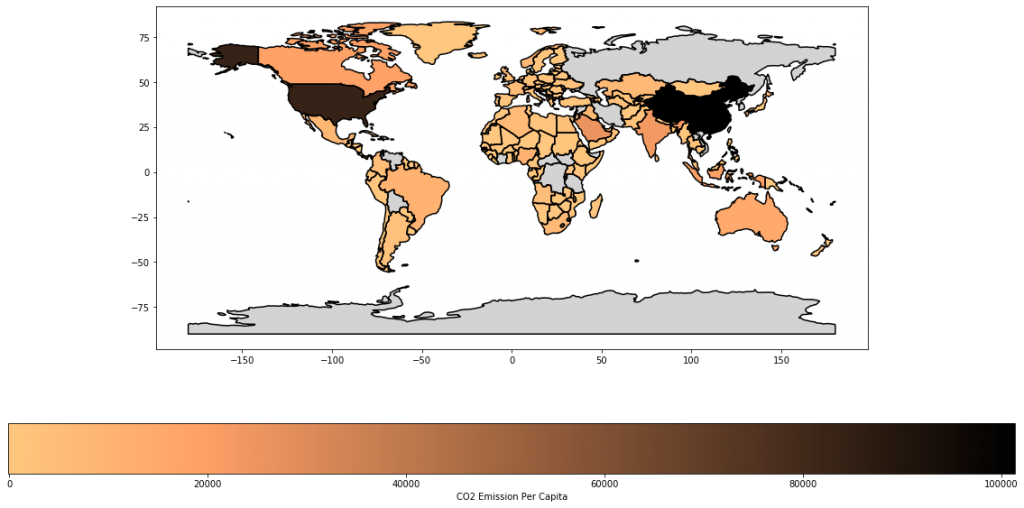 Geographical Plotting In Python Plotting Geographical Data In Python | By Pareekshith Katti | Ambee Blog |  Medium