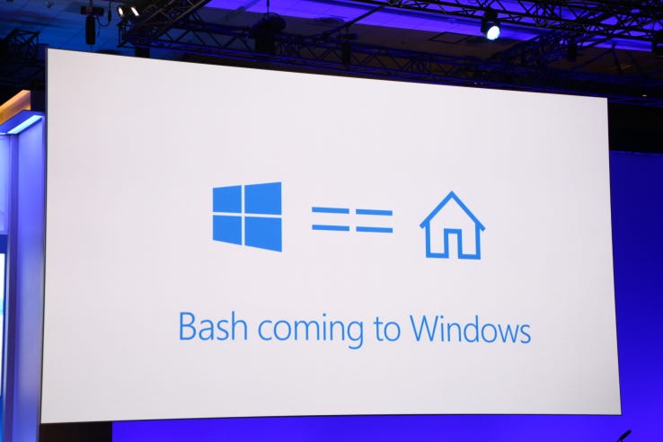 Windows 10 支援bash 微軟linux 化之路的第一步 By 吐納商業評論 Medium