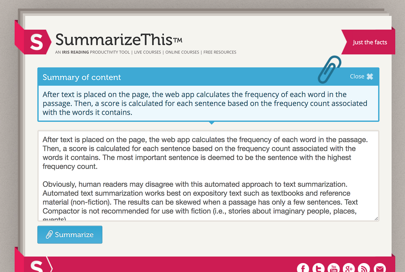 Online Text Summarizers 2017 I Am A Law Student And Always Need To By Daniel Deutsch Createdd Notes Medium