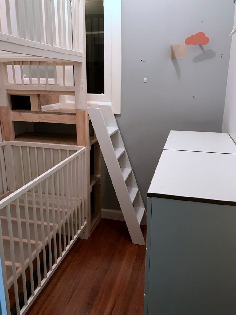 Crib Bunk Bed Hacked From Ikea Gulliver Cots By Chance Kirkland Medium