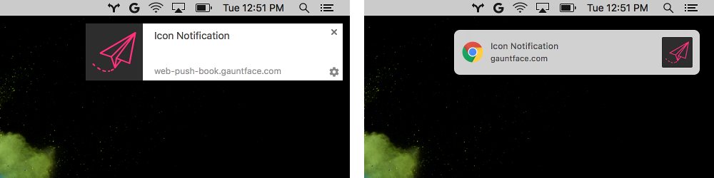 how to change notifications in chrome
