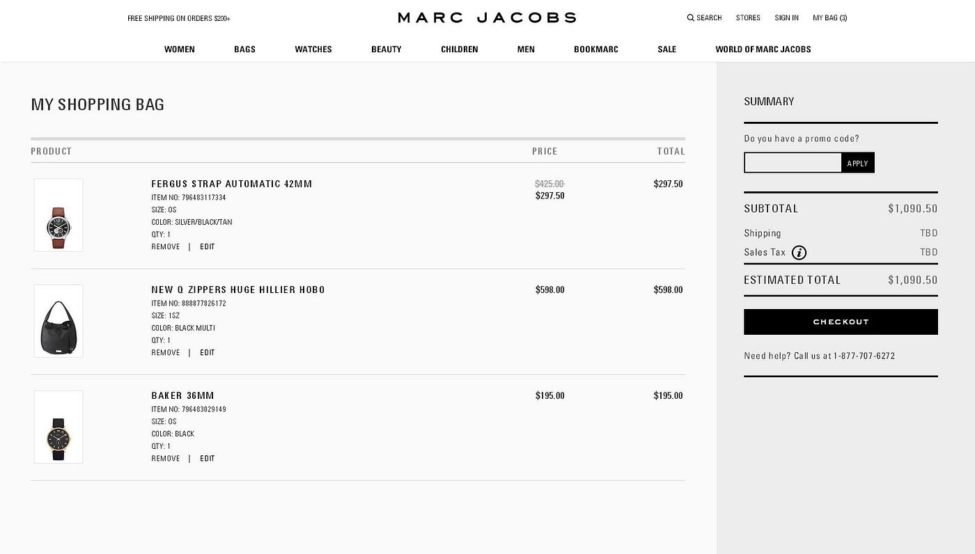 40+ Best Examples of Shopping Cart Page Designs by Jeremy Blackwood