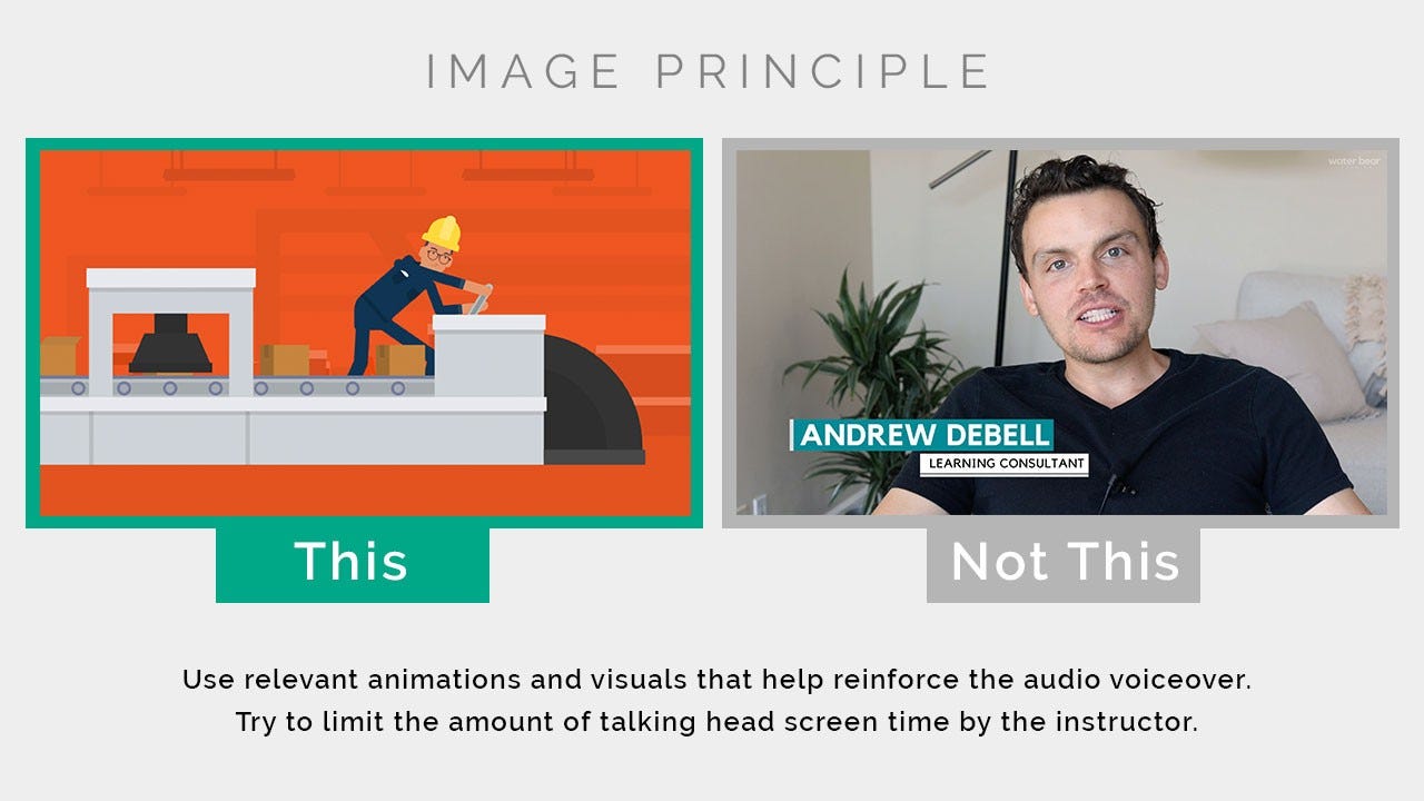 How to Use Mayer's 12 Principles of Multimedia Learning [Examples Included]  | by Andrew DeBell | Medium