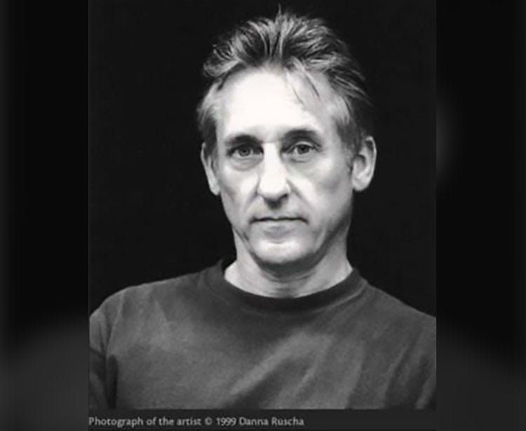 Edward Ruscha Pop Art Artist
