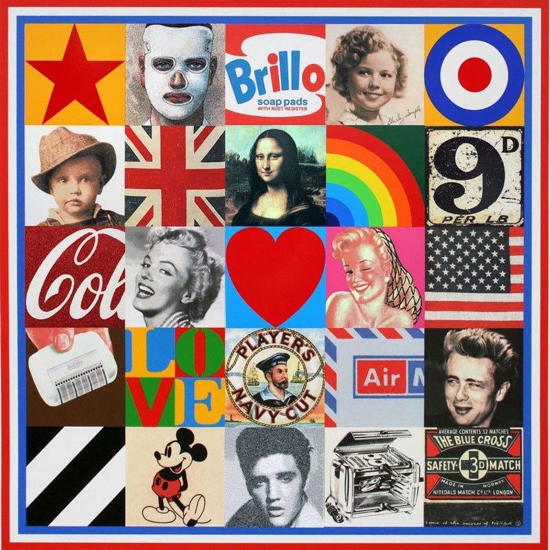 Peter Blake, Sources of Pop Art 7