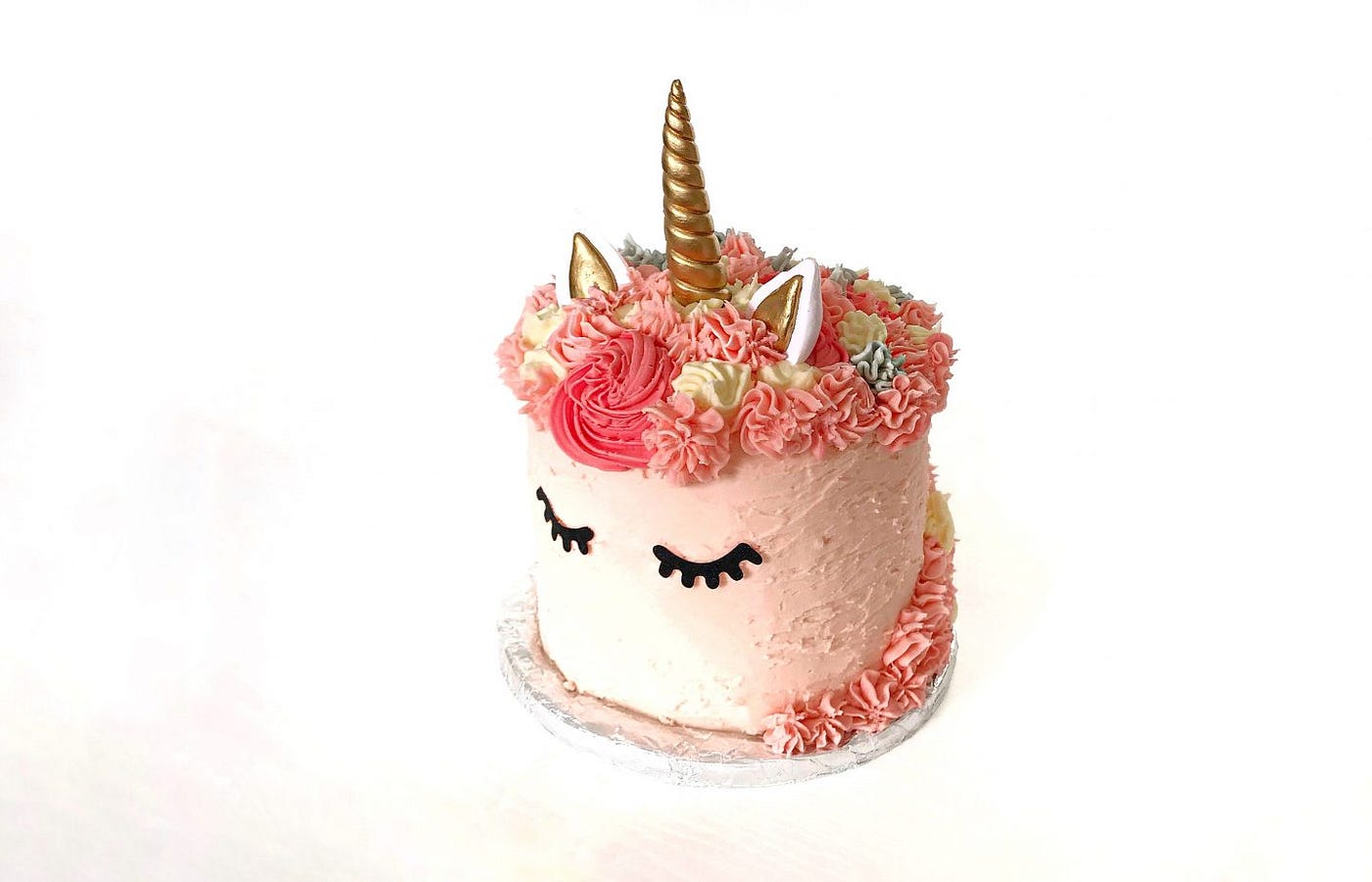 How To Make A Super Cute Rainbow Unicorn Cake By Becky Pink Medium How To Make A Super Cute Rainbow Unicorn Cake By Becky Pink Medium