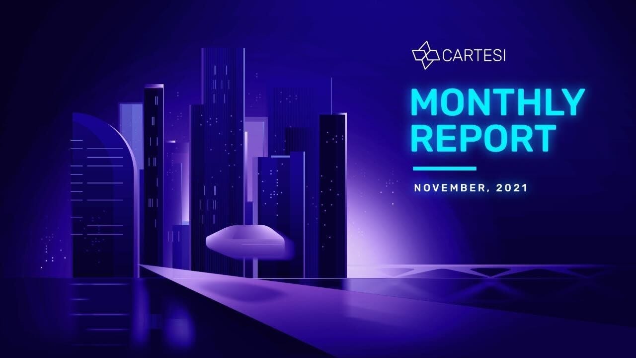 0*aGFYu 6MVCdnQs2d Cartesi’s November 2021 Monthly Report