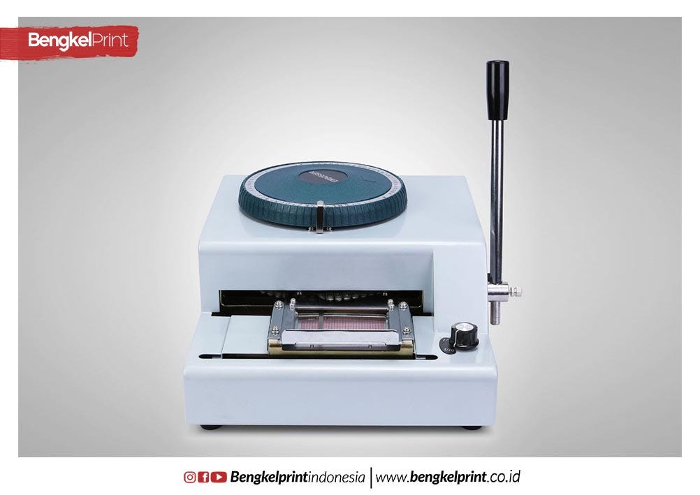 Cara Mudah Membuat Huruf / Angka Timbul Dengan Mesin Embos