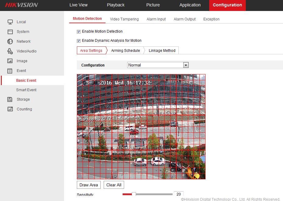 How to configure Hikvision motion detection by Secu Kit Medium