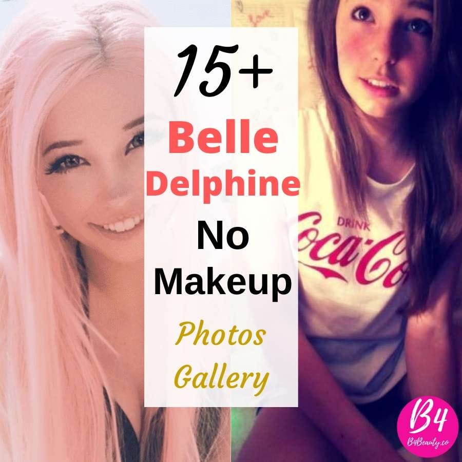 Bell delphine no makeup