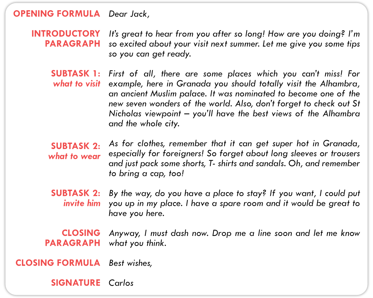 How To Write An Informal Email For FCE Writing Part 2 By KSE Academy 