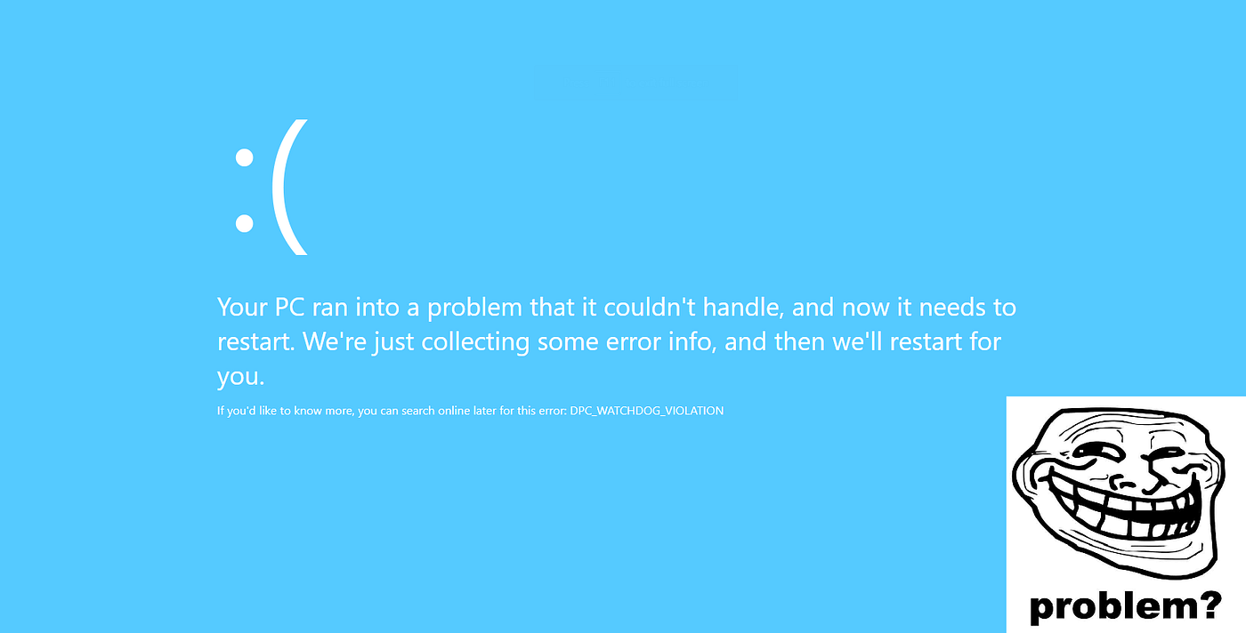 2 Cara Membuat Bluescreen Palsu Pada Windows Untuk Ngerjain Temen By Davidasync Medium
