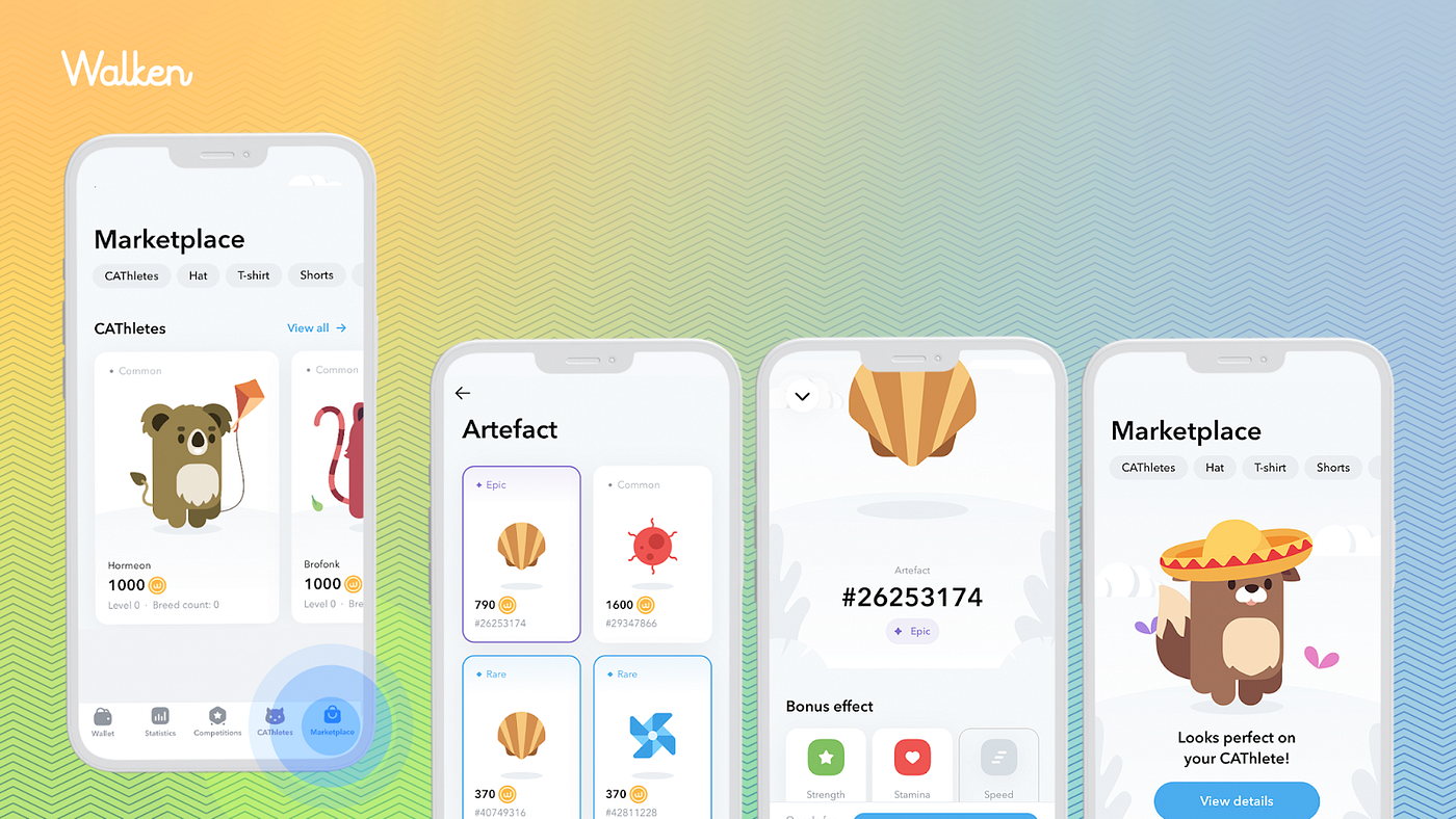 Yield Guild Games Partners with Walken, a Free-to-Play, Move-to-Earn Game on Solana | by Yield Guild Games | Yield Guild Games | Medium