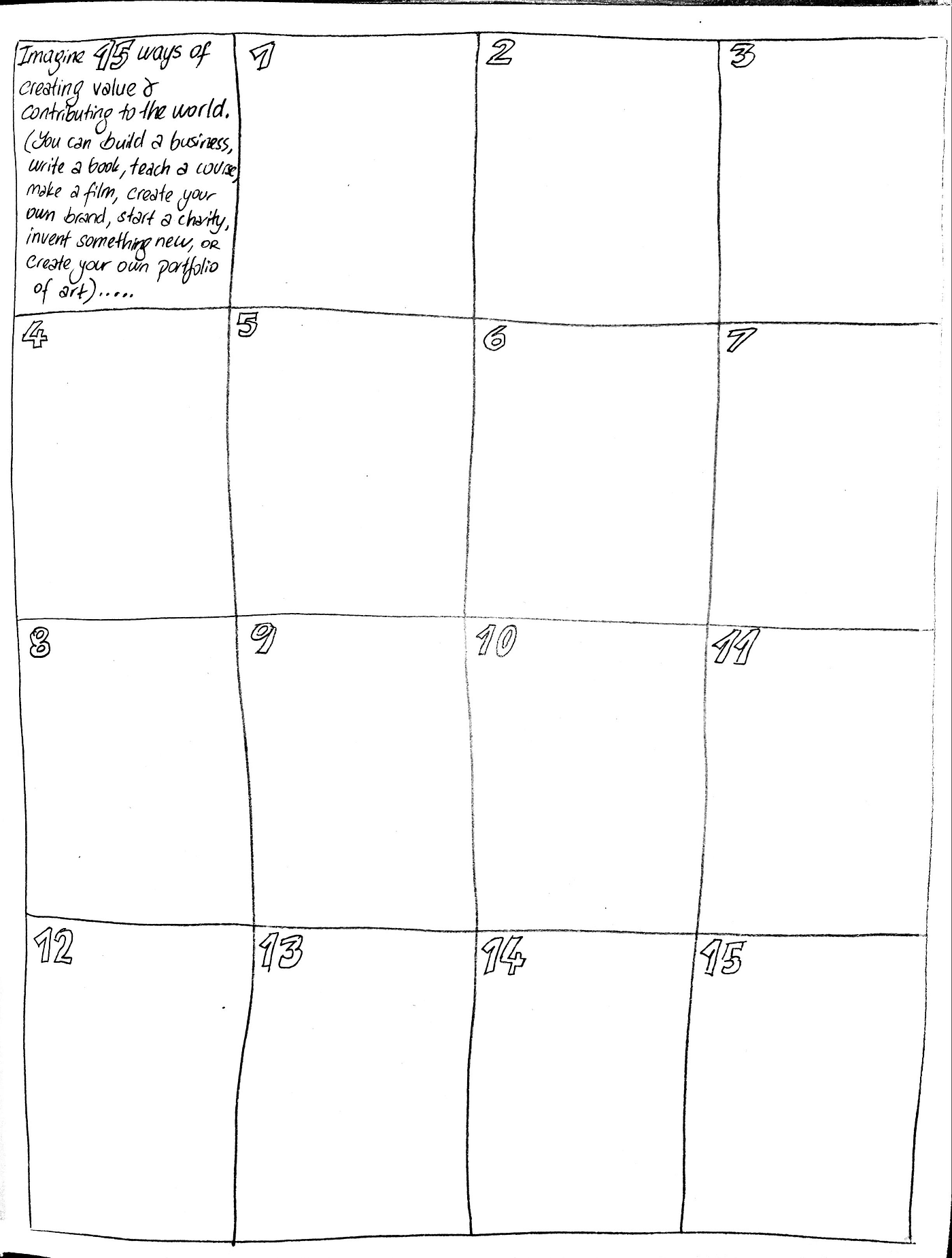 Want to Develop Your Creativity in 45 Minutes? Do These 16 Exercises  Immediately | by Fahri Karakas | DataDrivenInvestor