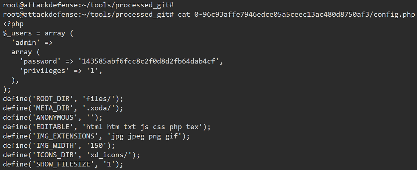 Mining exposed .git directory in 3 simple steps | by Nishant Sharma |  Pentester Academy Blog