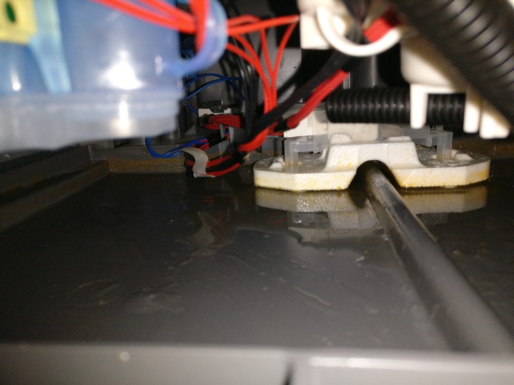 elevation fabric take medicine dishwasher anti flood device Raise