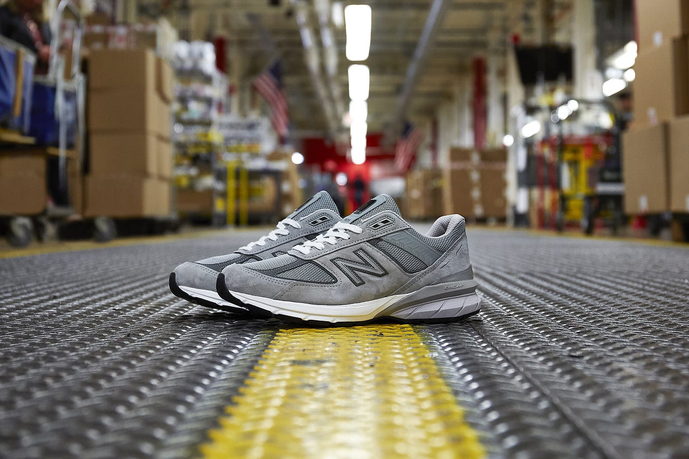 New Balance to use blockchain against 