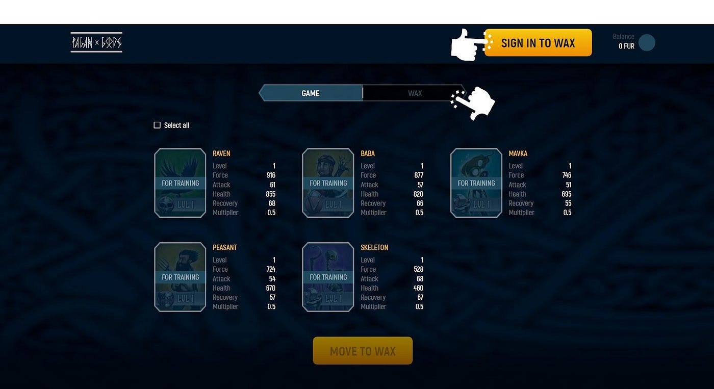 BEGINNERS GUIDE OF PG. How to start playing? How to transfer… | by Pagan  Gods | Medium