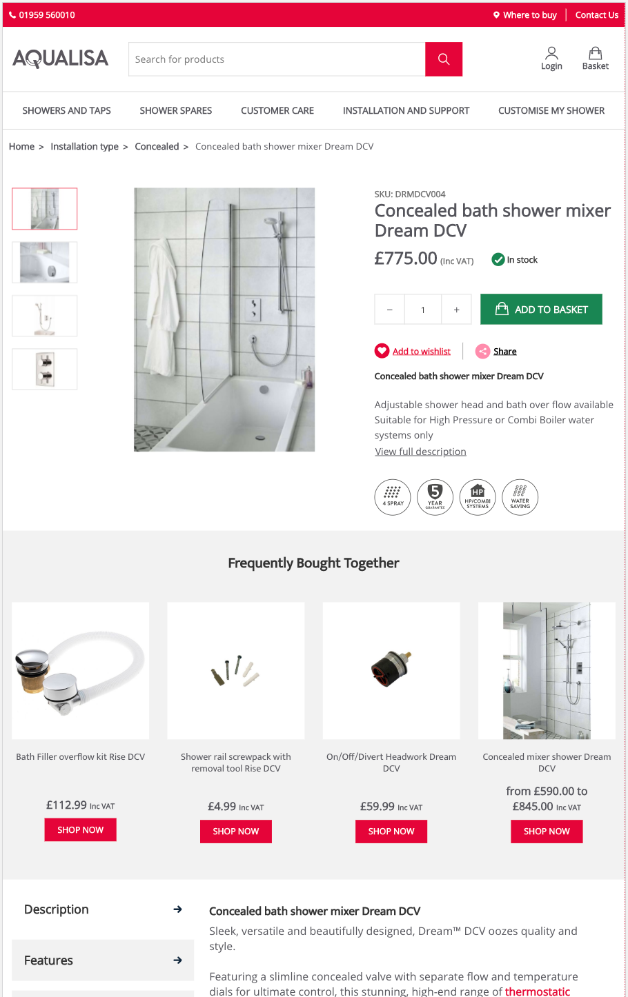 Aqualisa — Magento 2 Site — Case Study by Nicola May GENE Blog Medium