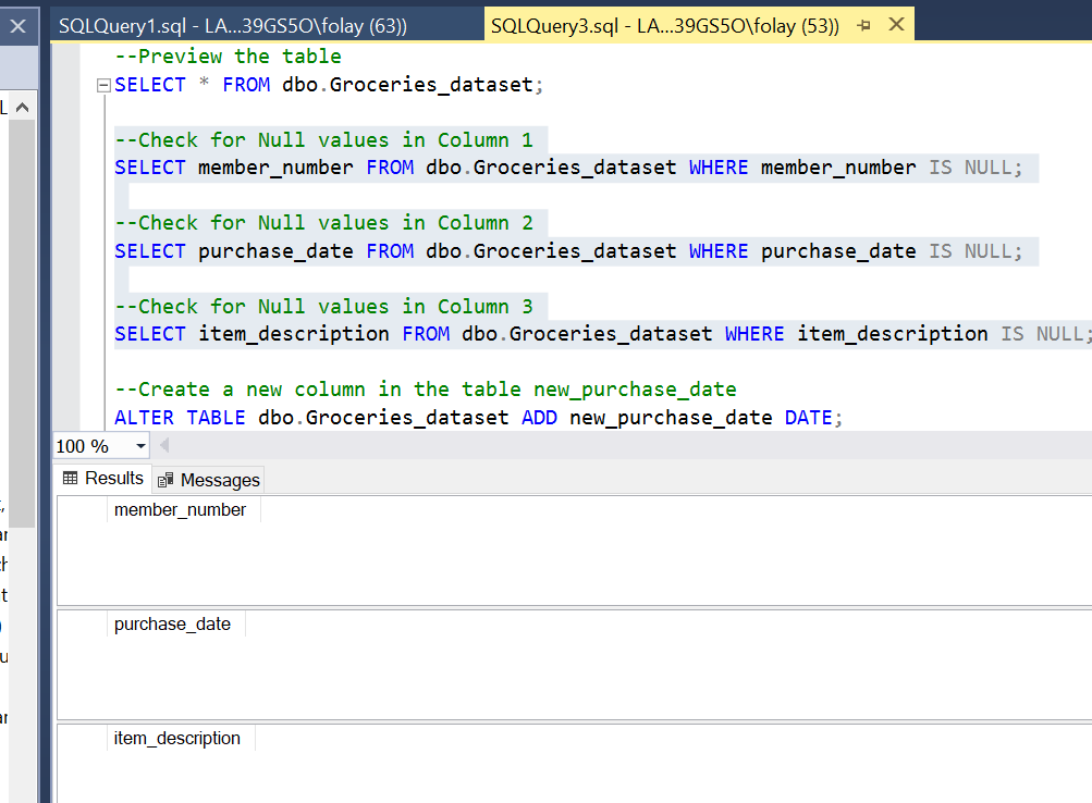 SQL Exploratory Data Analysis of a Grocery Dataset | by Folayan ...