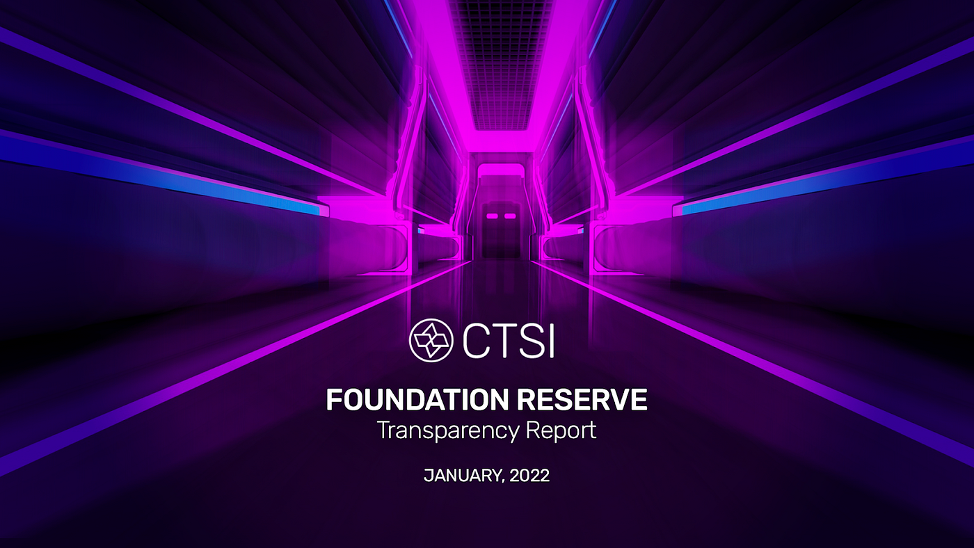 0*cJ0FpaZbaht8Ks6i CTSI Foundation Reserve Transparency Report — January 2022