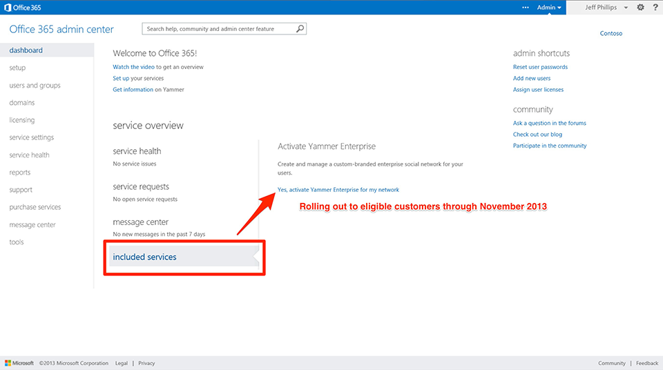 Activating Yammer Enterprise for existing Office 365 E subscriptions | by  Darrell as a Service | Medium
