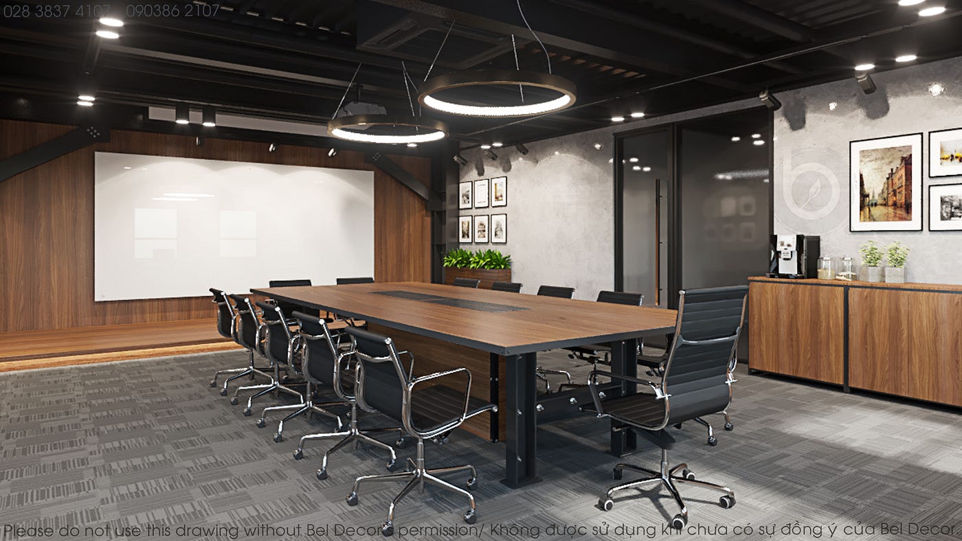 Office Interior | INDUSTRIAL Inspiration | by Bel Decor | Medium
