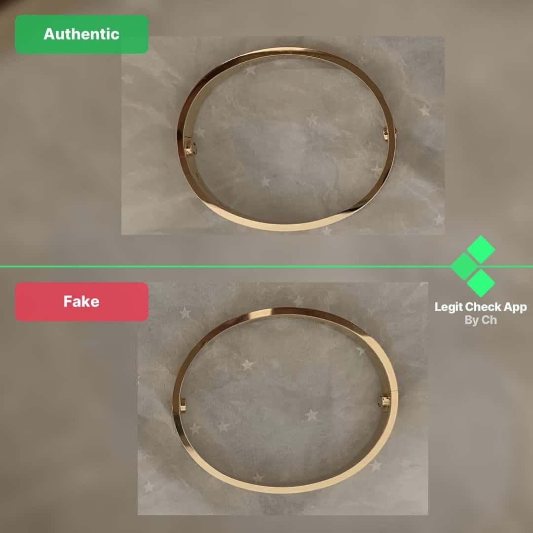 Bracelet Fake Vs Cartier Love Bracelet Serial Number Ip 6688