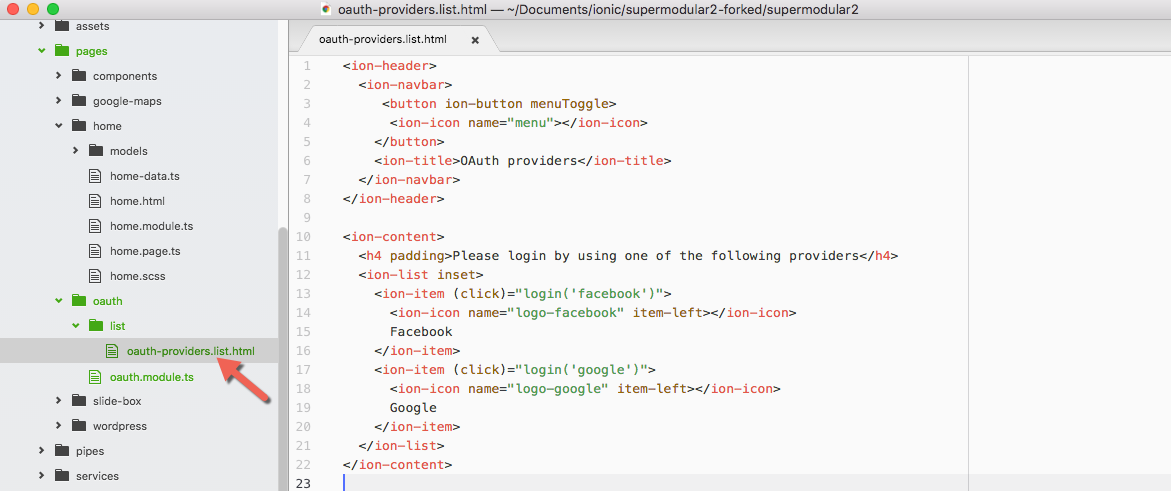 How To Add Facebook And Google Login To Your Ionic 2 App With Cordova Oauth By Stavros Kounis Appseed Io Medium