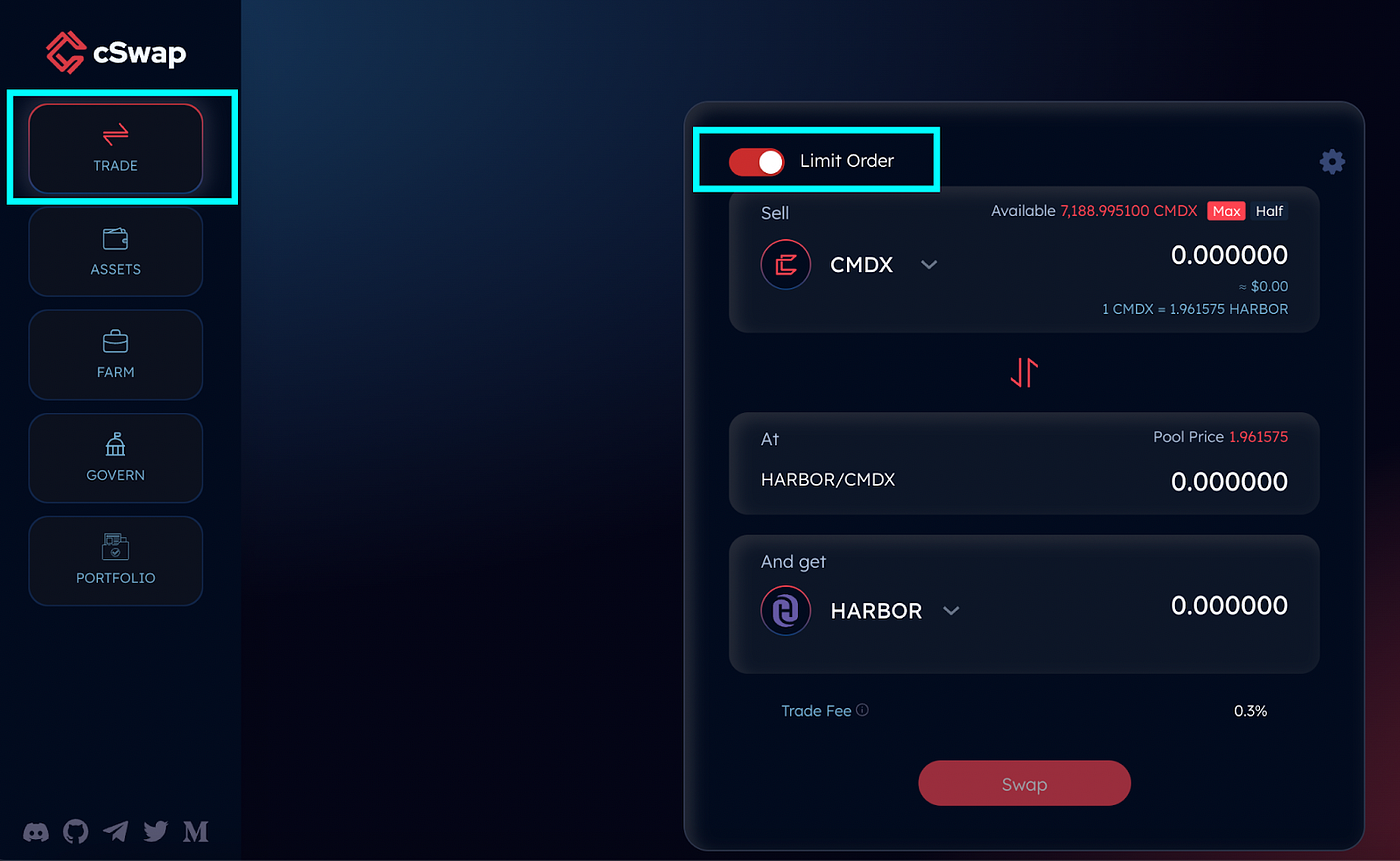 cSwap - тестнет — Teletype
